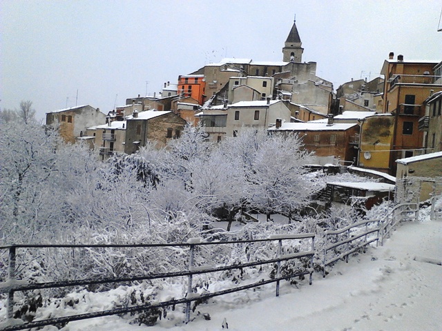 Sant'Elena con neve