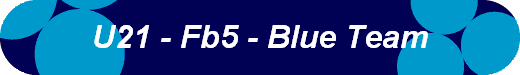  U21 - Fb5 - Blue Team 