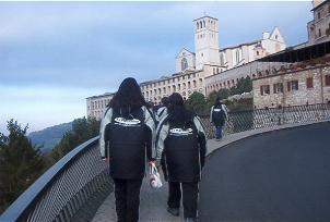 Verso la Basilica di San Francesco
