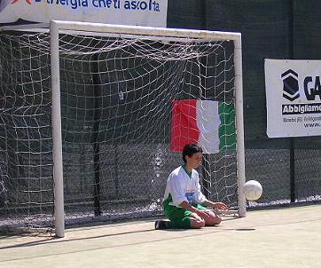 Il portiere del Selva Candida